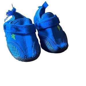 Koala Kids GUC Blue Swim Shoes Sz Toddler 7‎